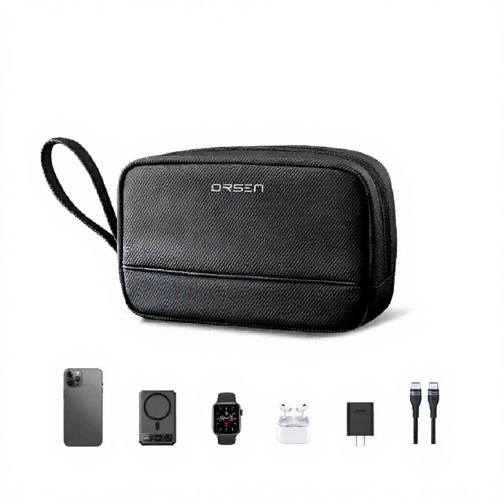 Orsen by Eloop กระเป๋าเก็บสายชาร์จ อเนกประสงค์ กันกระแทก กันน้ำ