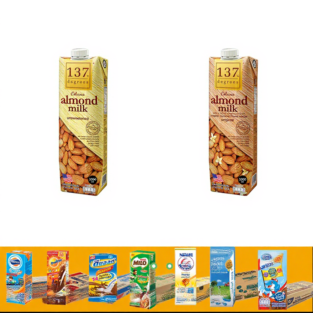 137 ดีกรี นมอัลมอนด์ ขนาด 1 ลิตร