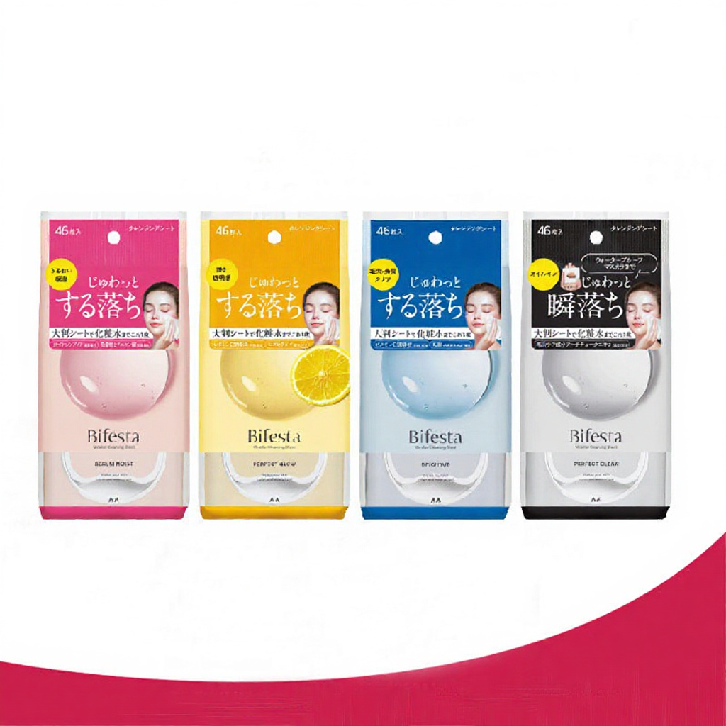 Bifesta Brightup Cleansing Sheet 46 Sheet