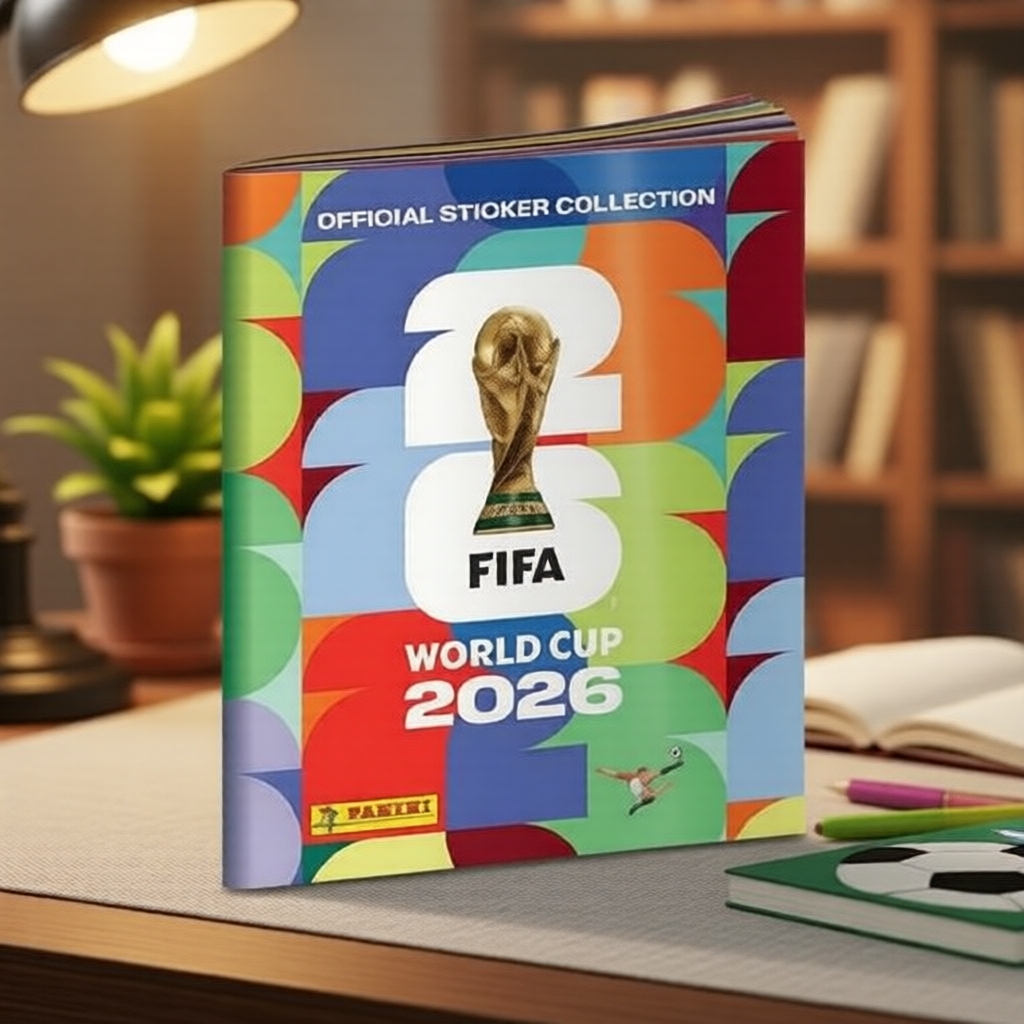 สมุดสะสมสติกเกอร์ Panini ฟุตบอลโลก 2026 อย่างเป็นทางการ 112 หน้า 48 ทีม 980 ช่อง – รุ่นสะสม