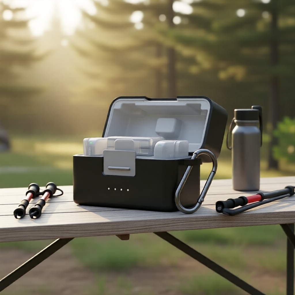 เคสซิลิโคนป้องกันรอยขีดข่วนสําหรับ DJI Mic Mini PULUZ รุ่นใหม่ สีดํา