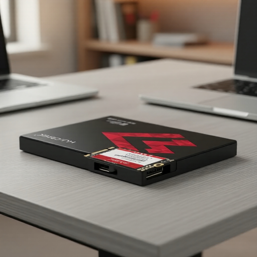 HUADISK M.2 2242 NGFF SATA 128GB SSD ฮาร์ดดิสก์ภายในสําหรับแล็ปท็อปและเดสก์ท็อป