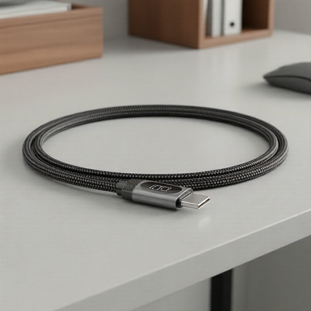 สายชาร์จเร็ว Essager USB-A to C และ C-to-C พร้อมชิป E-Marker รองรับ iPhone และ Android