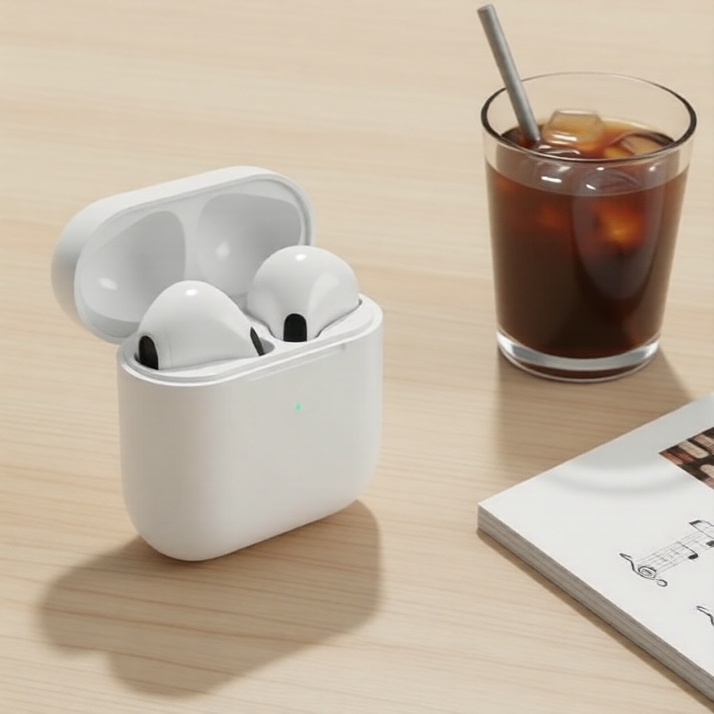 หูฟังบลูทูธ Pro 4 TWS HiFi สเตอริโอ ENC กันน้ํา โทรคมชัดเหมาะกับ iOS/Android