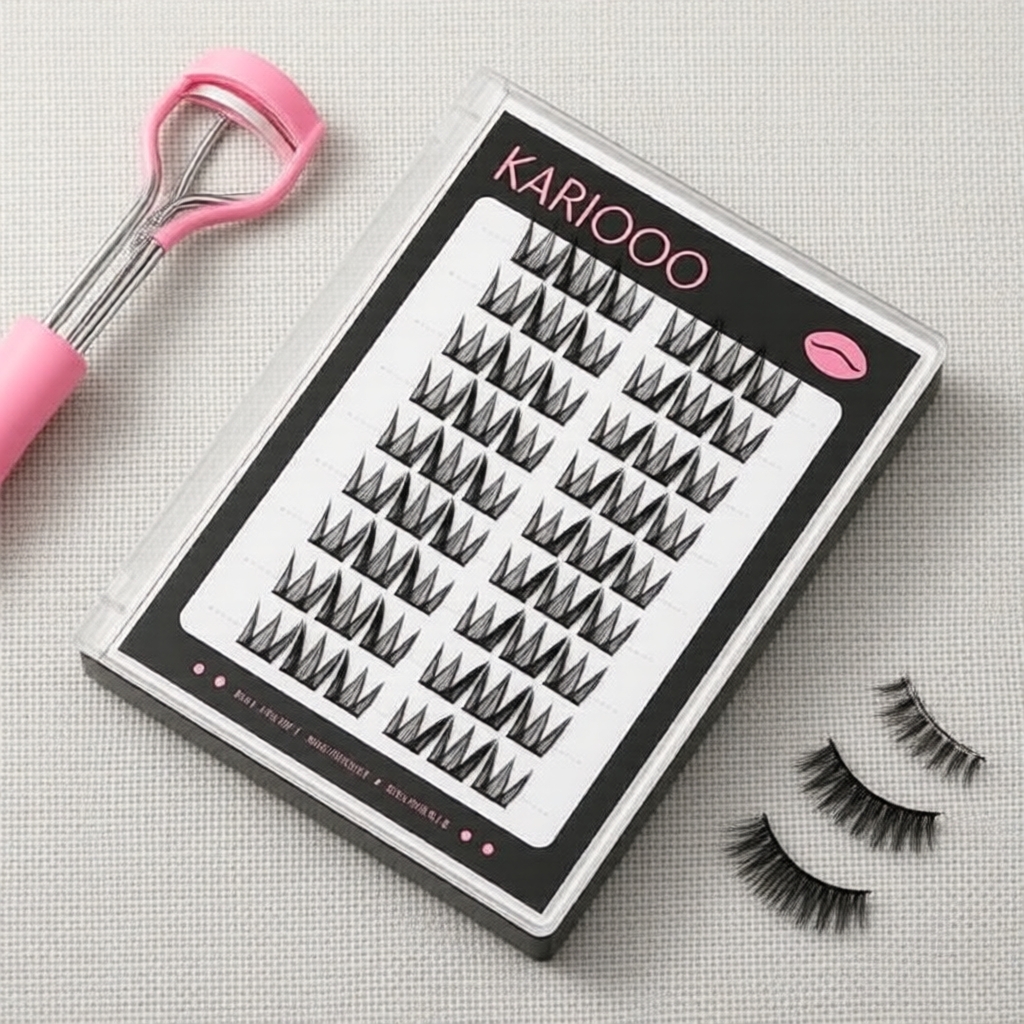 ขนตาปลอมแบบปลายหางตา รุ่น KA60-KA68 3.0 – ติดได้เอง ใช้ซ้ําได้ สําหรับแต่งตาประจําวัน