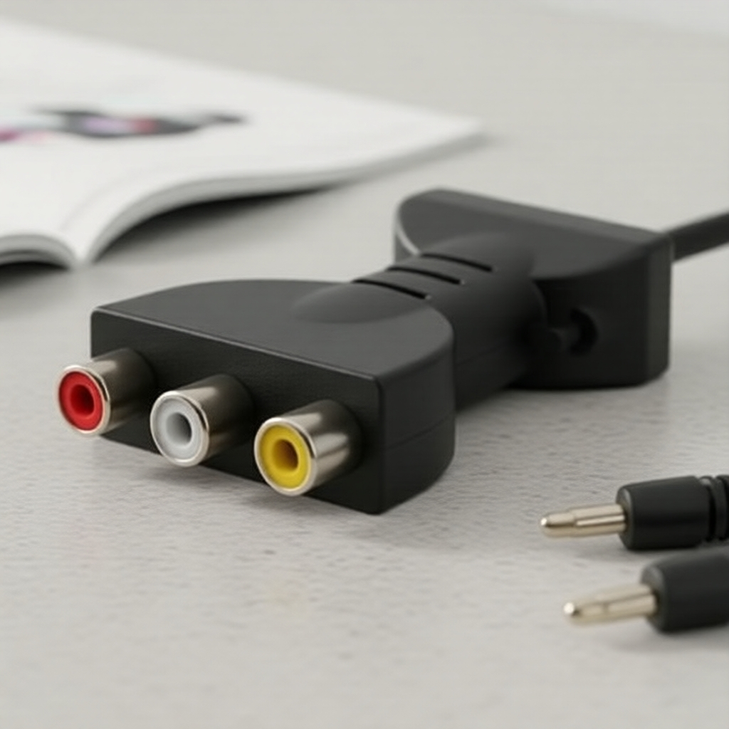 อะแดปเตอร์แปลง HDMI เป็น 3 RCA AV สําหรับใช้งานกับเครื่องเล่นดีวีดีและเครื่องฉายภาพ