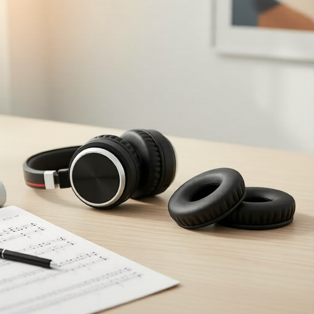 แผ่นรองหูฟังโฟมสํารองสําหรับหูฟัง Jabra Evolve 20 30 40 65