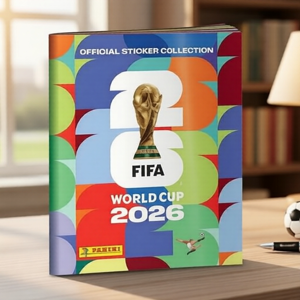 สมุดสะสมสติกเกอร์ฟุตบอลโลก FIFA 2026 Panini 112 หน้า 48 ทีม 980 ช่อง ฉบับสะสม ของขวัญสําหรับแฟน