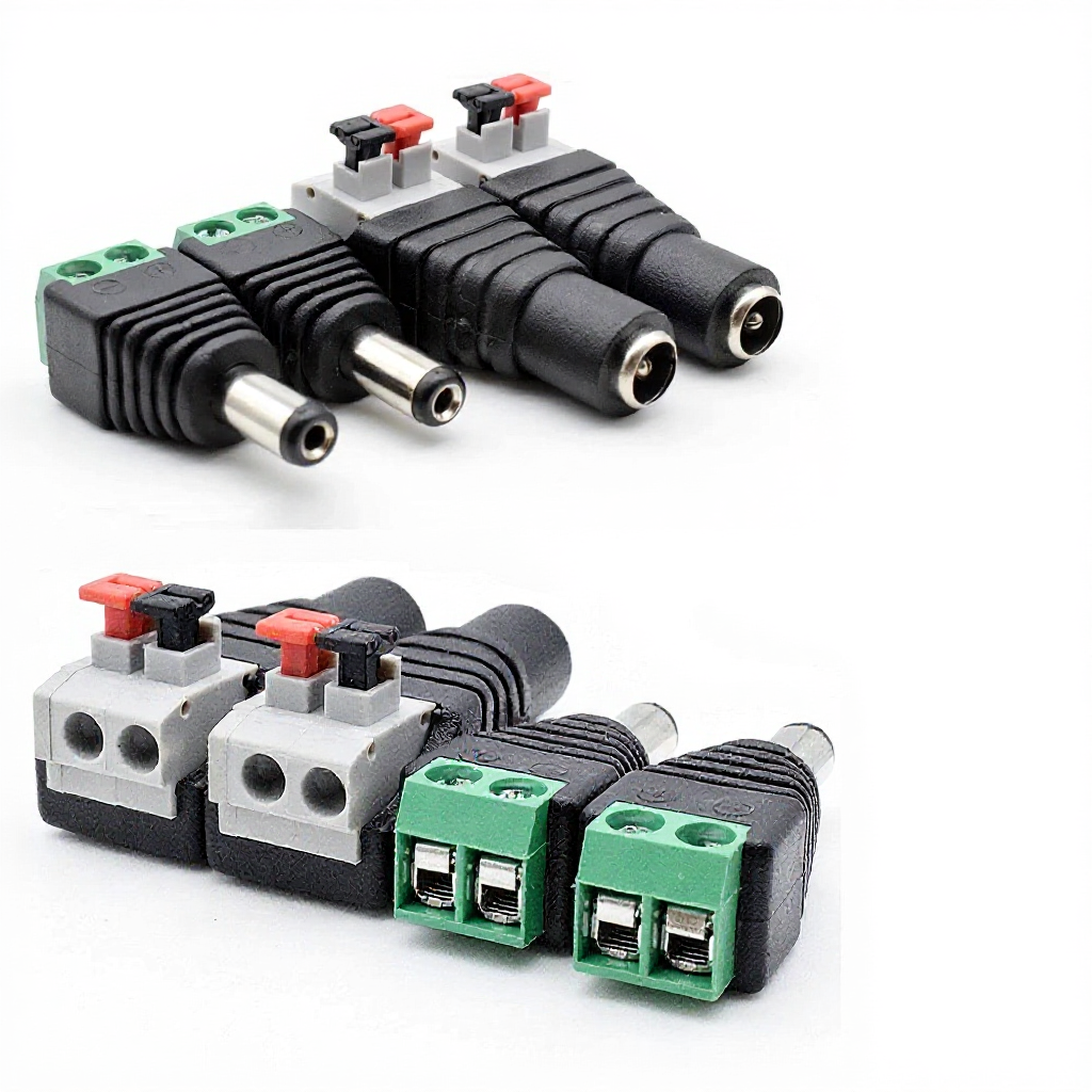 หัวแจ็ค DC 2.1x5.5 mm อีกด้านเป็น Connector