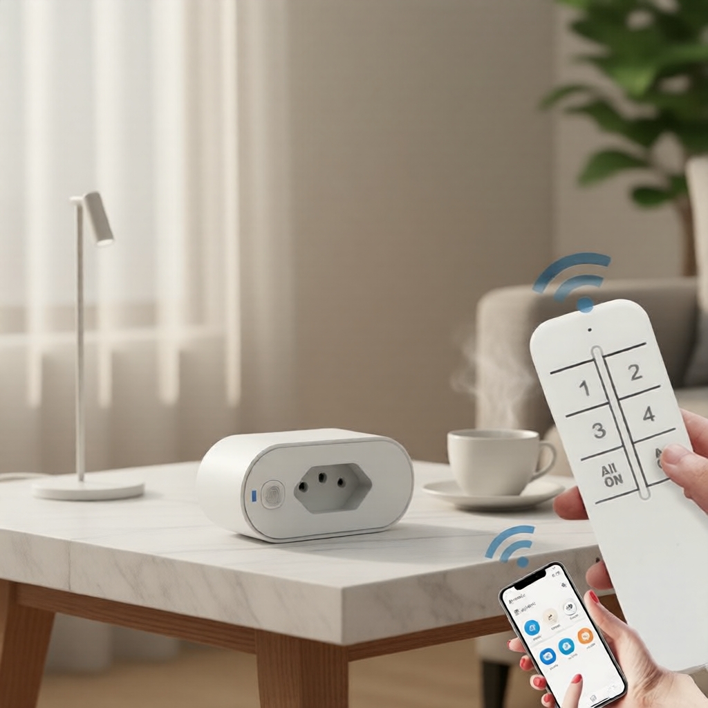 ซ็อกเก็ตอัจฉริยะ WiFi eWeLink ปลั๊กไฟไร้สาย รองรับการควบคุมด้วยเสียงผ่าน Alexa และ Google Home