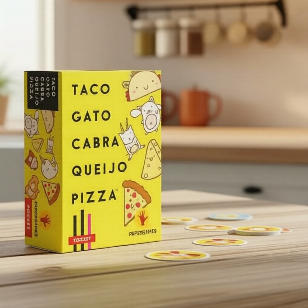 เกมไพ่สําหรับครอบครัว Taco Cat Goat Cheese Pizza Party