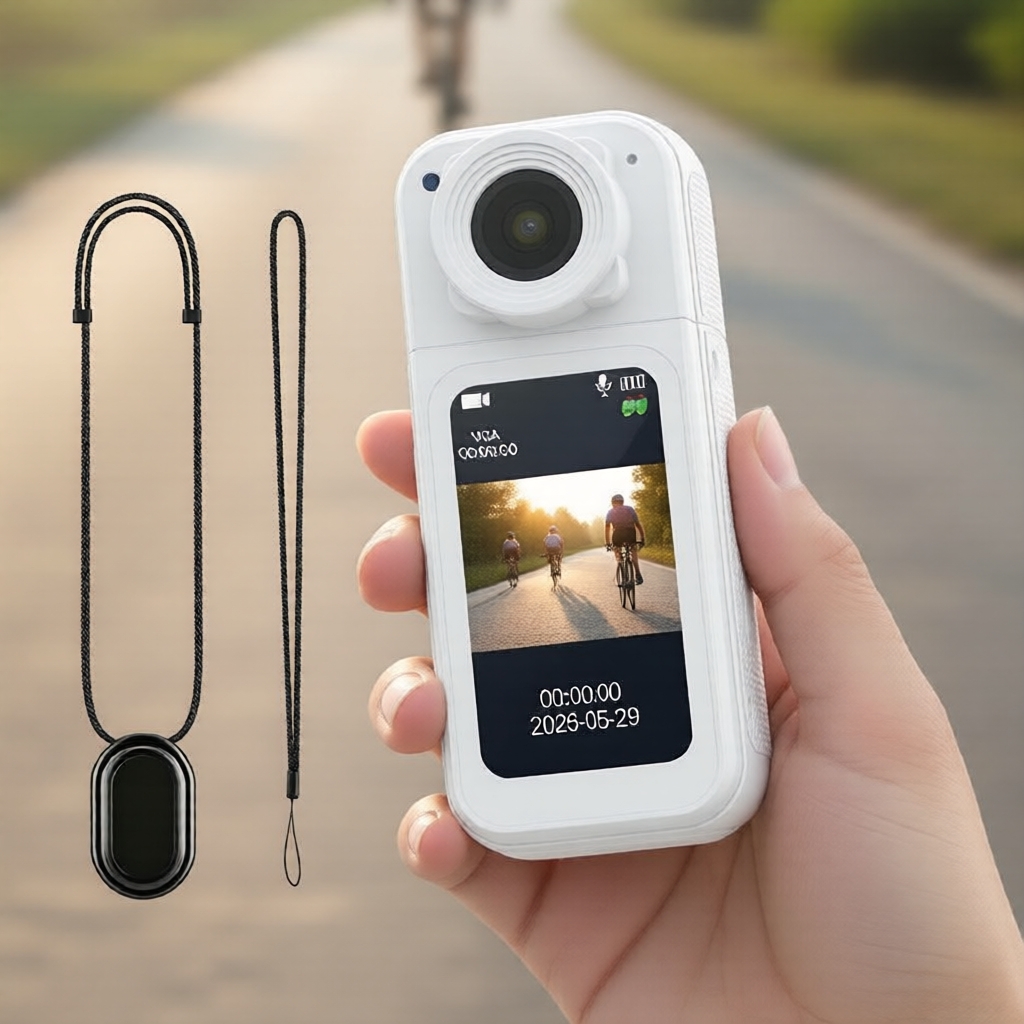 กล้องขนาดเล็ก Thumb Cam Photo Video Function แบบพกพาสําหรับกิจกรรมกลางแจ้ง