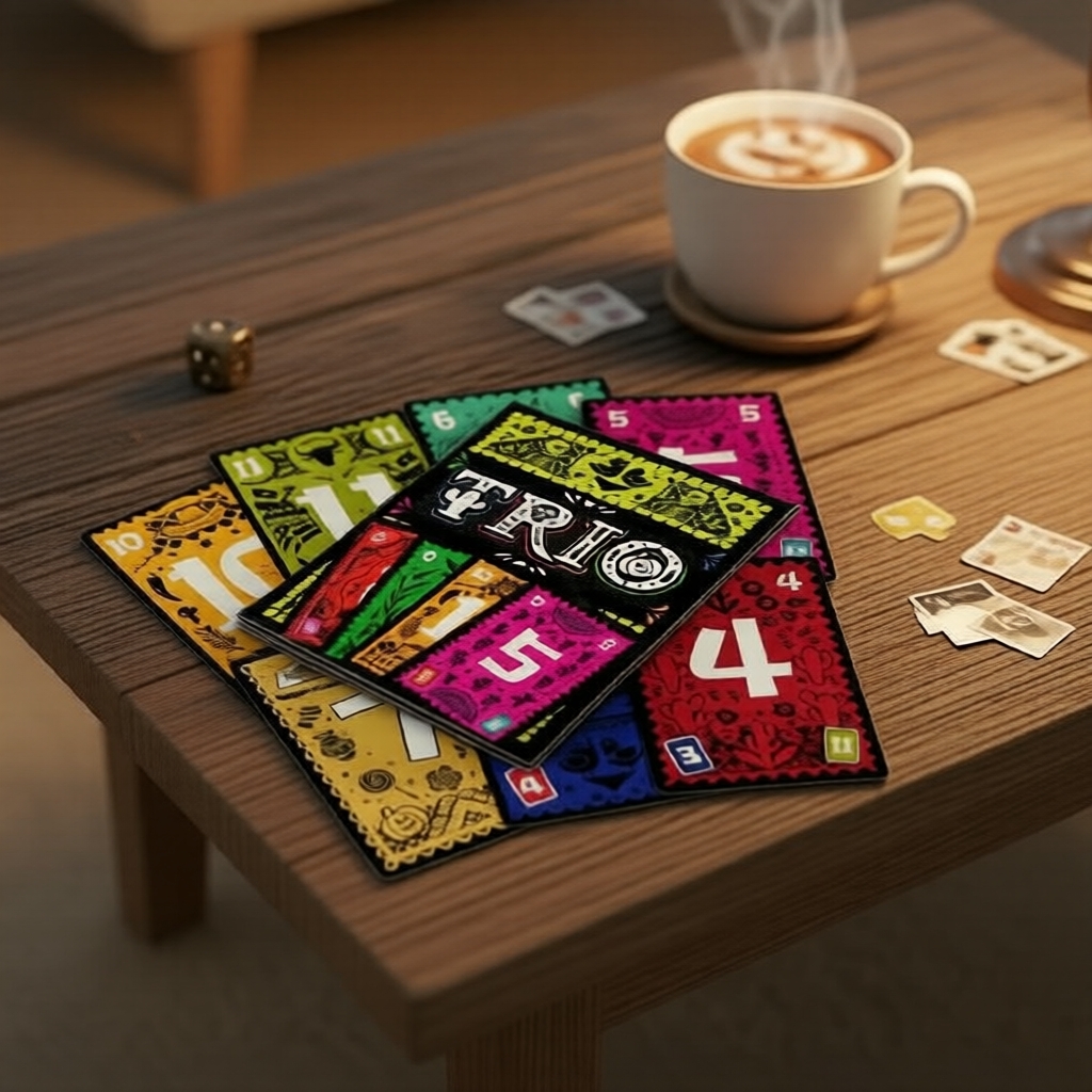 เกมกระดานโต้ตอบ TRIO ผู้เล่น 3-6 คน เหมาะเป็นของขวัญจบการศึกษา สนุกกับเพื่อนและครอบครัว