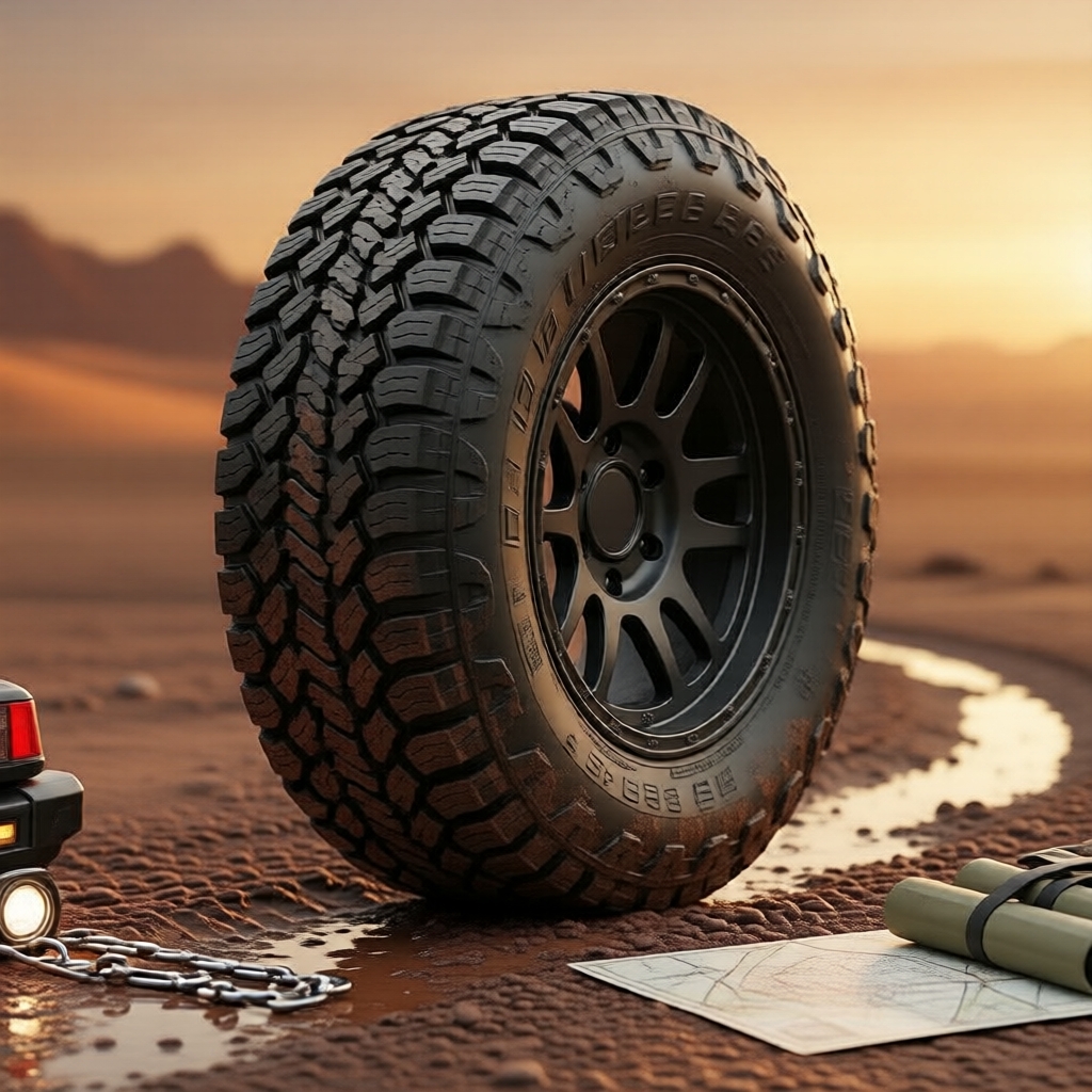 KILOARX 265/60R18 8 ชั้น รับน้ําหนักหนัก 2026 ยางออลซีซั่น - จํากัด 1 ชิ้น พรีเมี่ยม