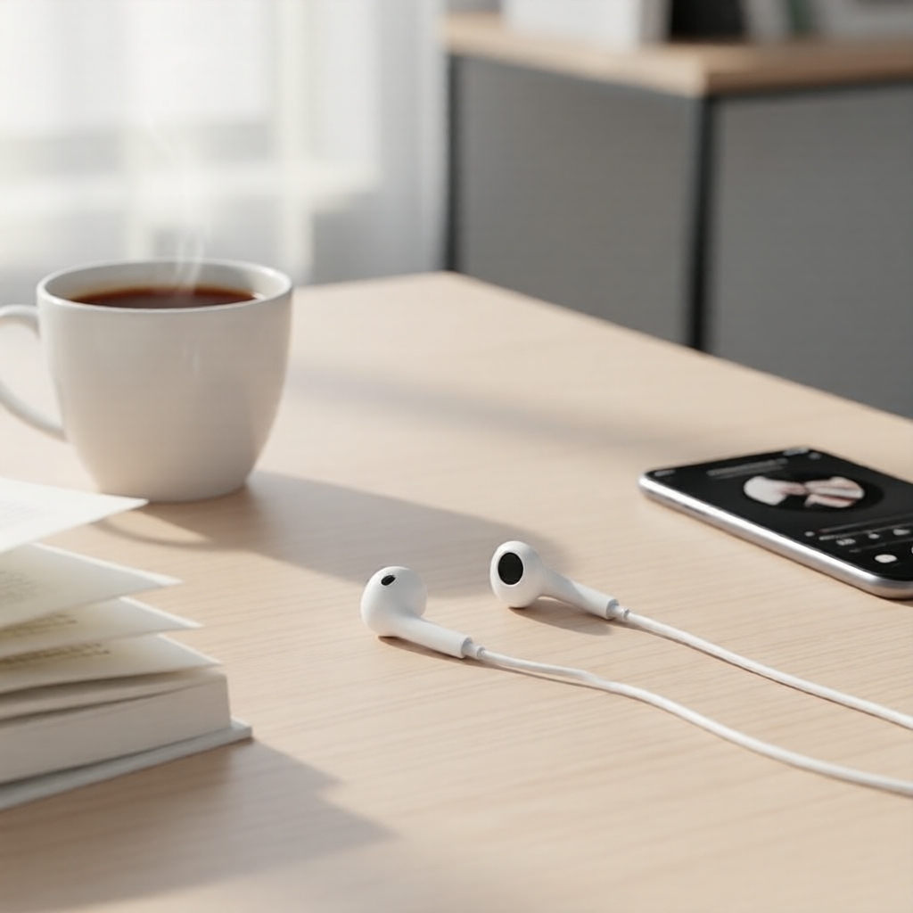 หูฟังมีสาย Type-C: หูฟังอินเอียร์เสียงไฮไฟ พร้อมไมโครโฟนและ DAC ดิจิทัล
