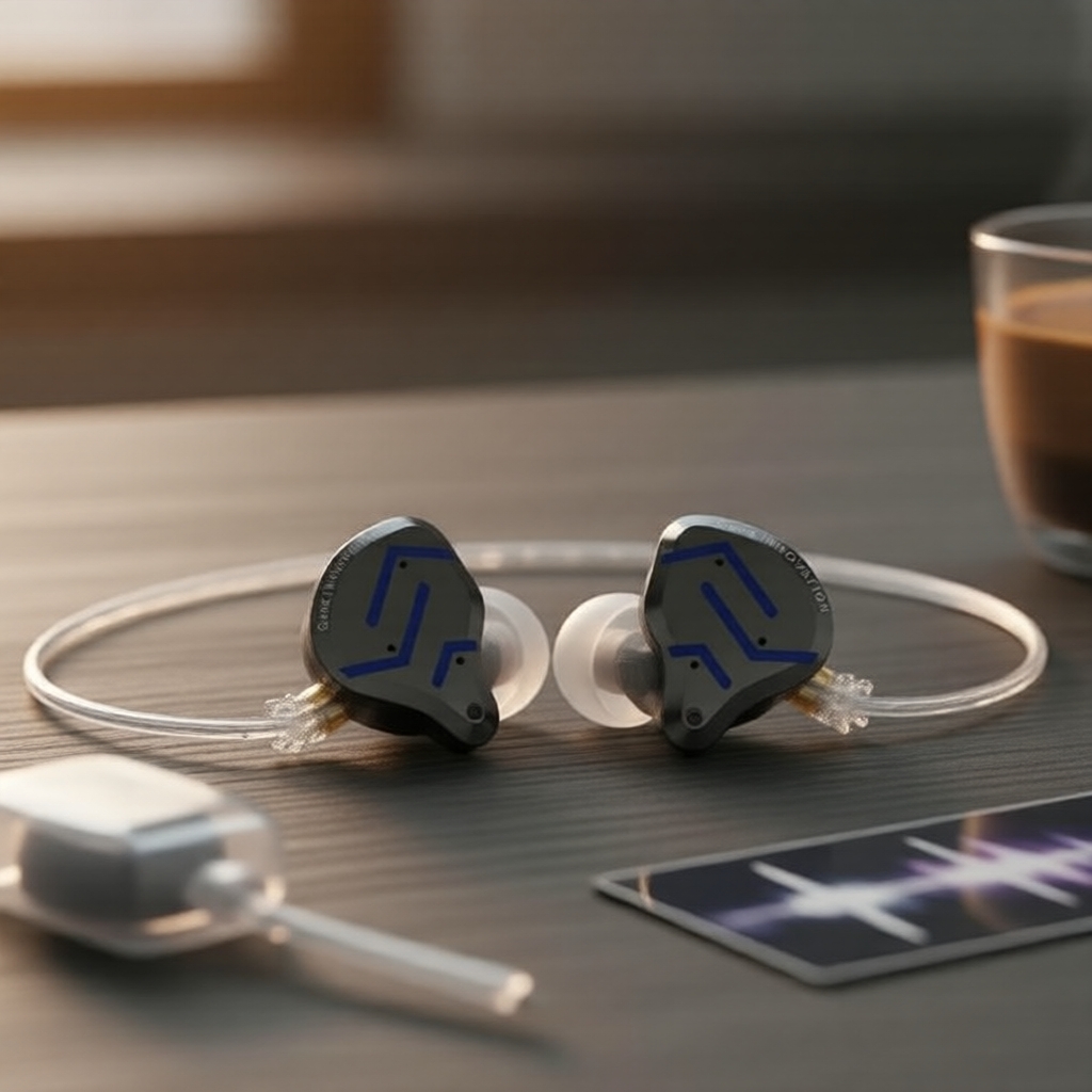 KZ ZSN Pro 2 หูฟังอินเอียร์แบบ 1BA+1DD เบสแน่นระดับ HiFi สําหรับมอนิเตอร์กีฬา มาพร้อมเคส KZ