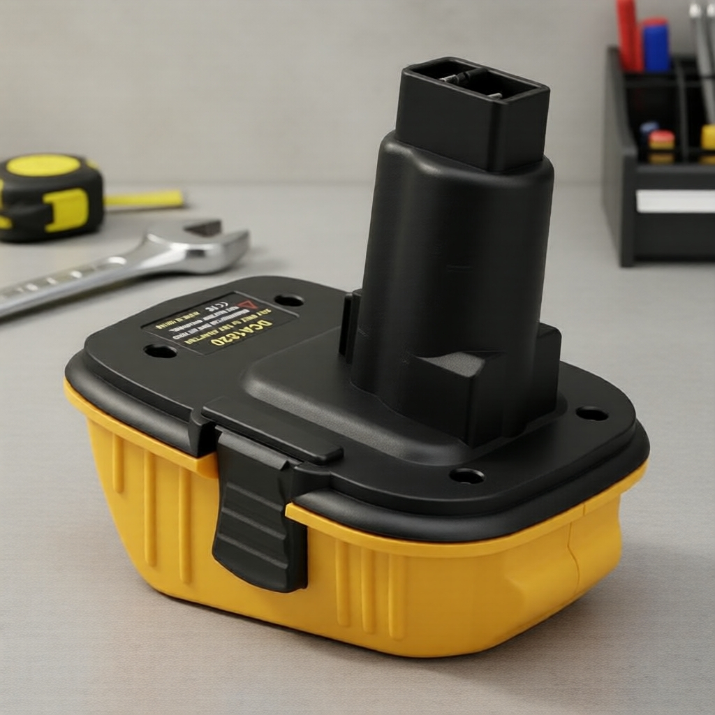 อะแดปเตอร์แบตเตอรี่ Dewalt DCA1820 แปลง 18V เป็น 20V สําหรับเครื่องมือไฟฟ้าไร้สาย – 1 ชิ้น