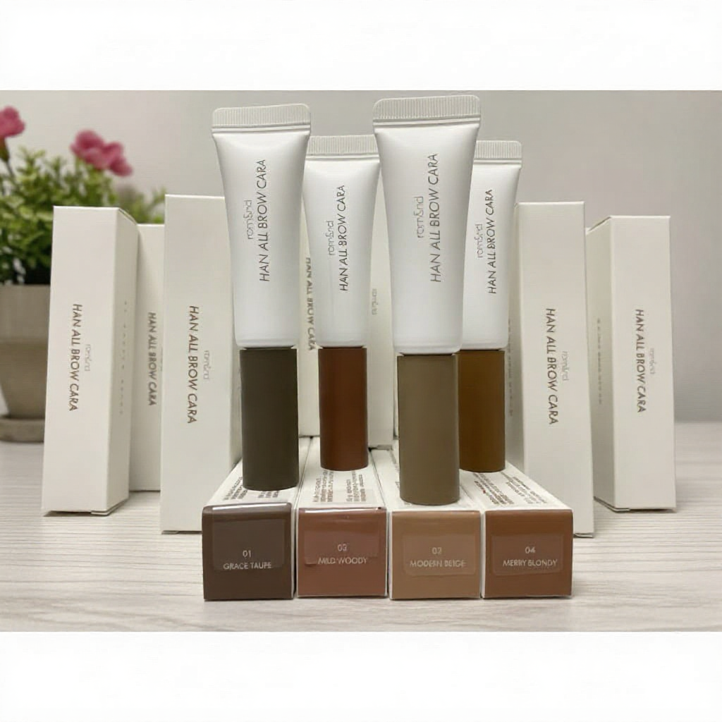 Rom&nd Han All Brow Cara 9 g. มาสคาร่าสำหรับปัดคิ้ว