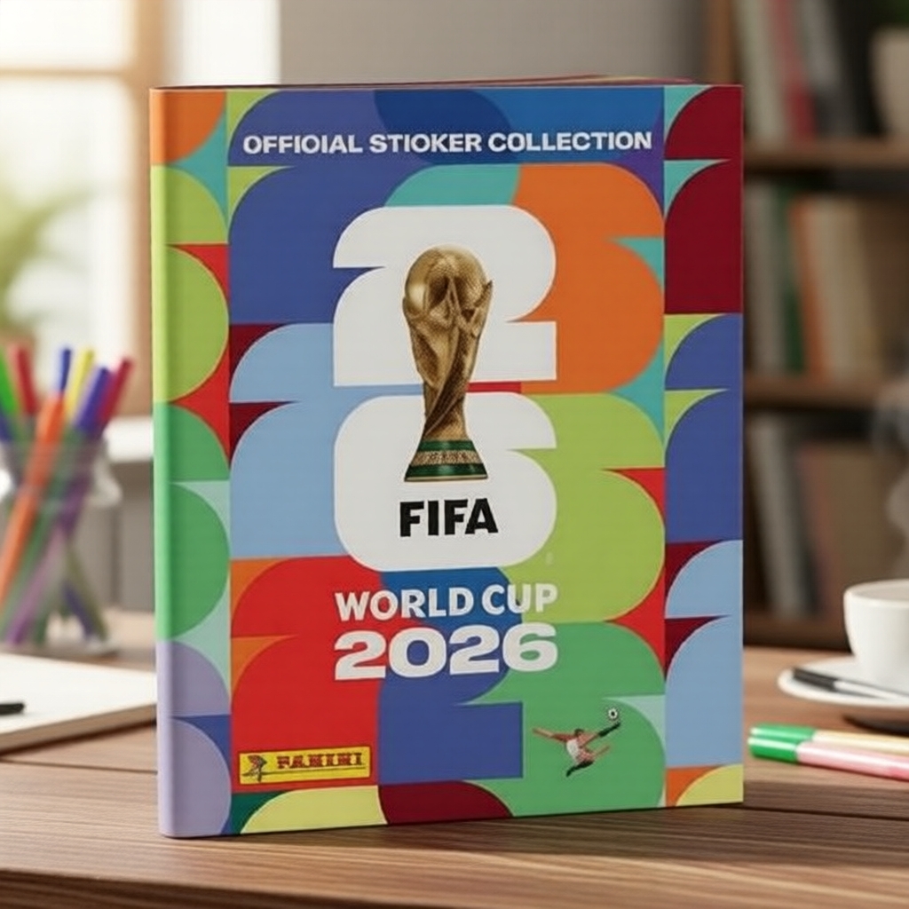 สมุดสติกเกอร์สะสม Panini ฟุตบอลโลก 2026 ของ FIFA อย่างเป็นทางการ: 112 หน้า, 48 ทีม, 980 ช่อง, ของขวั