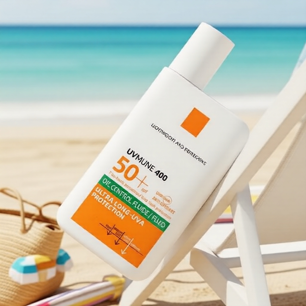 ครีมกันแดดสําหรับใบหน้า SPF 50+ ปกป้องสูง ไม่เหนียวเหนอะหนะ บํารุงและปลอบประโลมผิว