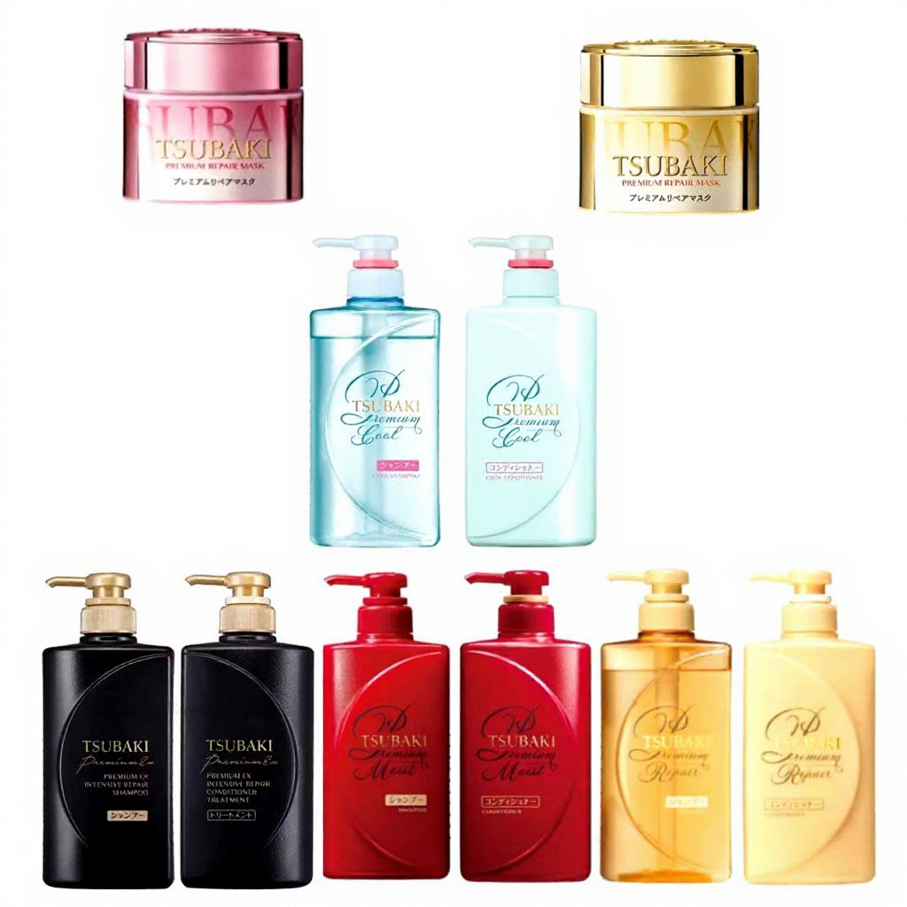 TSUBAKI by Shiseido Moist Repair Premium Shampoo Conditioner Treatment