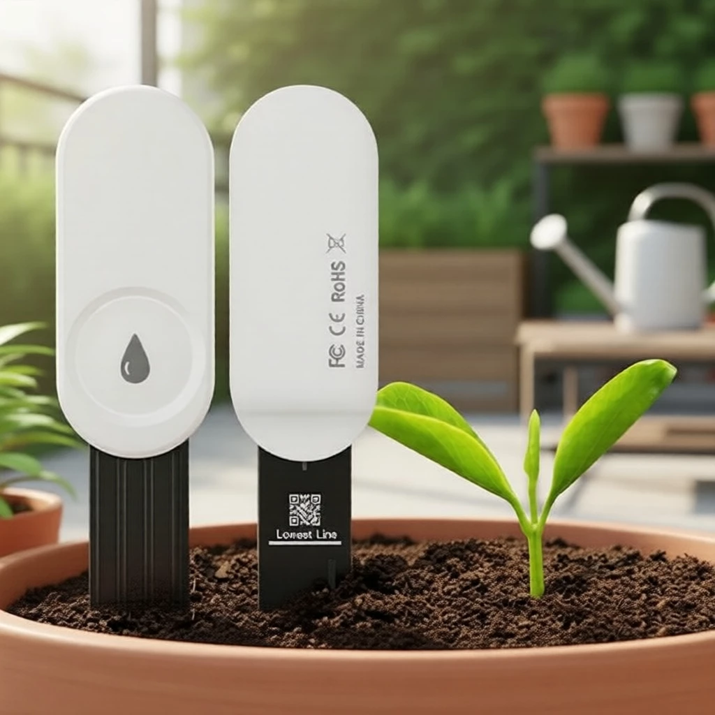 คนอื่น ZIGBEE3.0 สมาร์ทเครื่องวัดดินความชื้นความชื้นความชื้นฟาร์มพืชดิน Monitor APP แบบเรียลไทม์