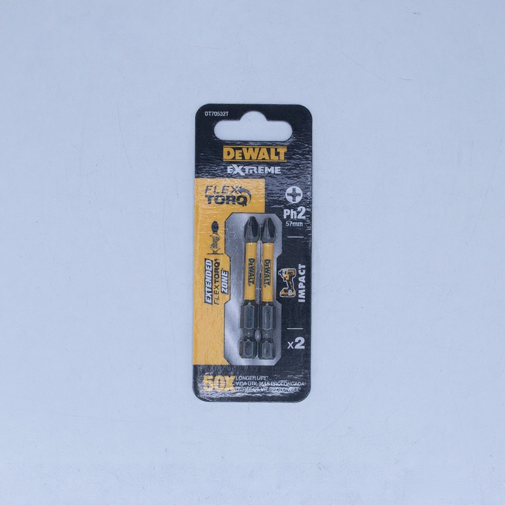 DT70532T-QZ DEWALT ชุดดอกไขควง 2ชิ้น