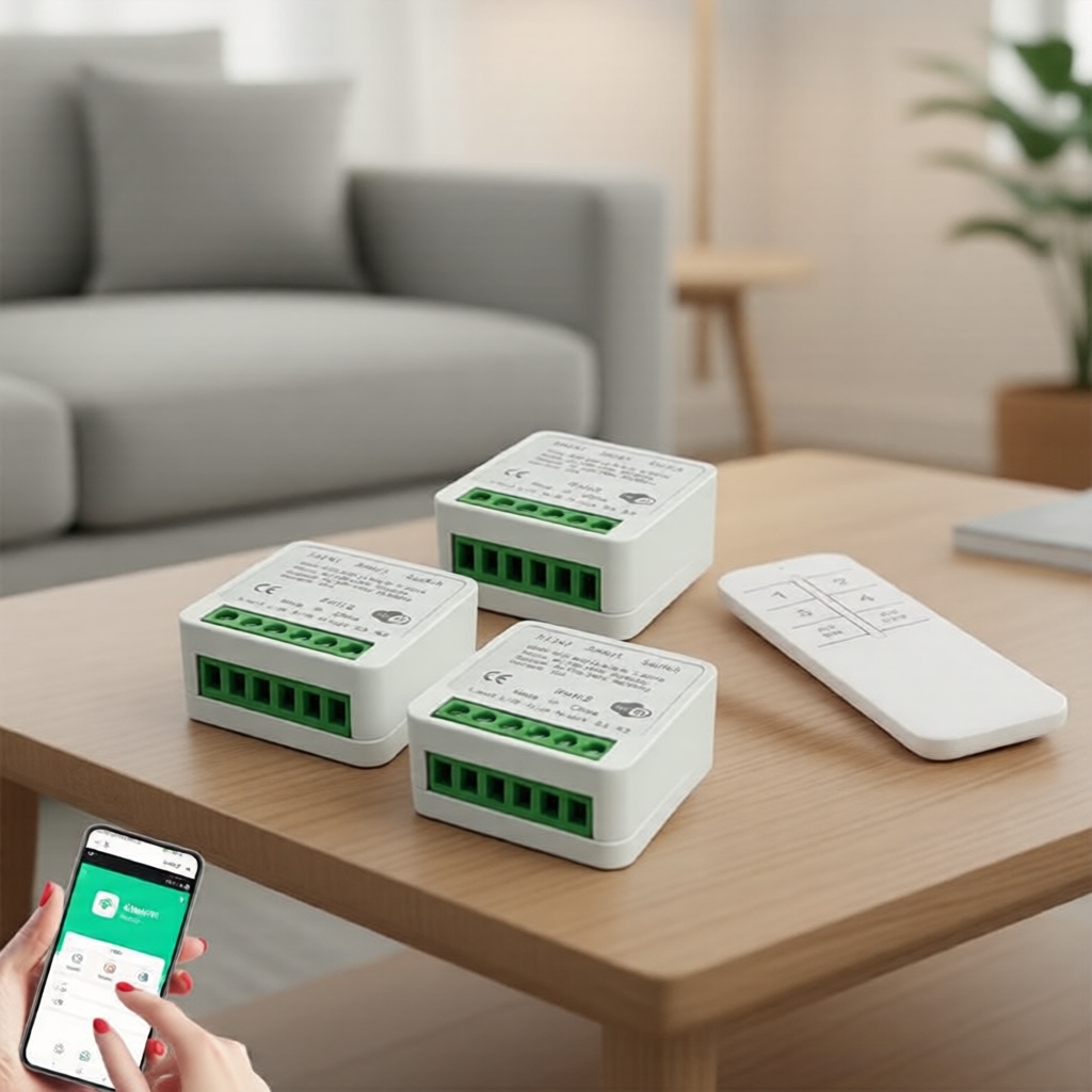 Ewelink WiFi สมาร์ทสวิทช์ 2.4G RF รีโมทคอนโทรล App จับเวลาสําหรับ Alexa สําหรับ Google Home