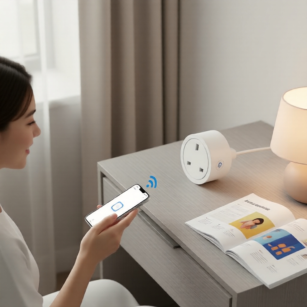 ชุดปลั๊กไฟอัจฉริยะ EWELINK Smart RF 2.4G Bluetooth UK แบบไร้สาย ควบคุมระยะไกล สําหรับเครื่องใช้ไฟฟ้า
