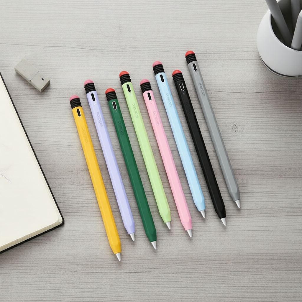เคสปากกาไอแพด Pencil 2 & Goojodoq รุ่น 3-12 พร้อมพอร์ต USB-C ในตัว, GOOJODOQ