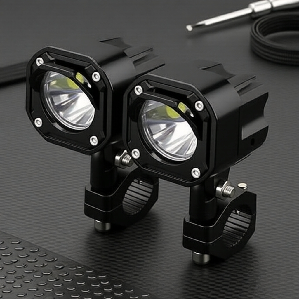 สปอร์ตไลท์ LED 2-in-1 รุ่น MDL5006 ระบบอัจฉริยะพร้อมสาย ACC