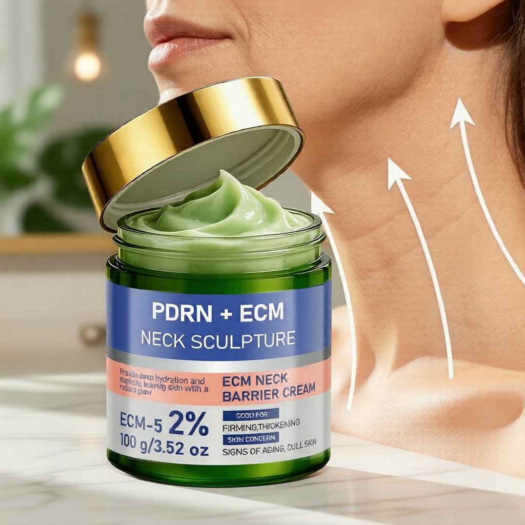 ครีมป้องกันคอ PDRN & ECM 100 กรัม – สูตรยกกระชับ ลดริ้วรอยและหมองคล้ํา 2%