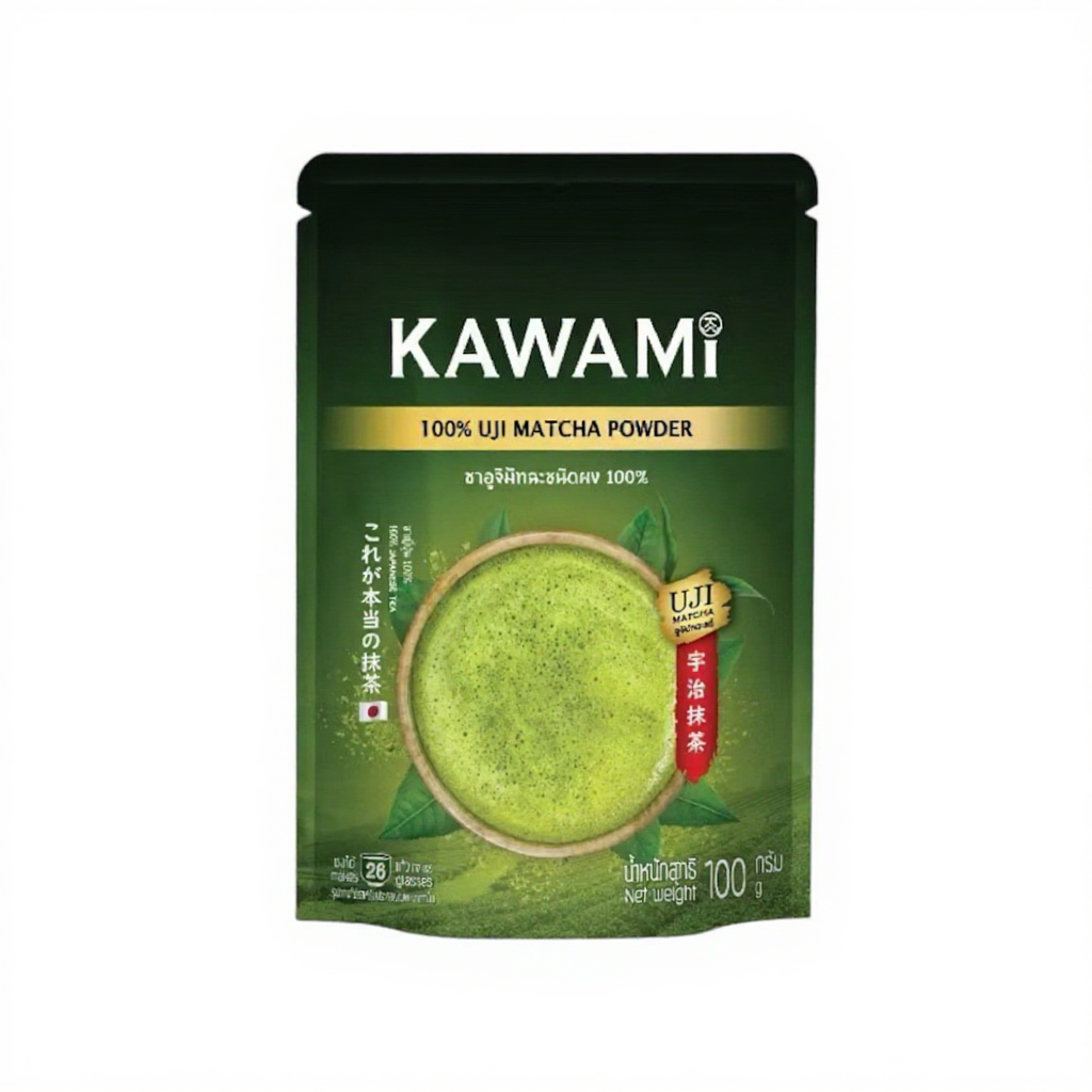 Kawami Uji Matcha Powder 100% 100 กรัม