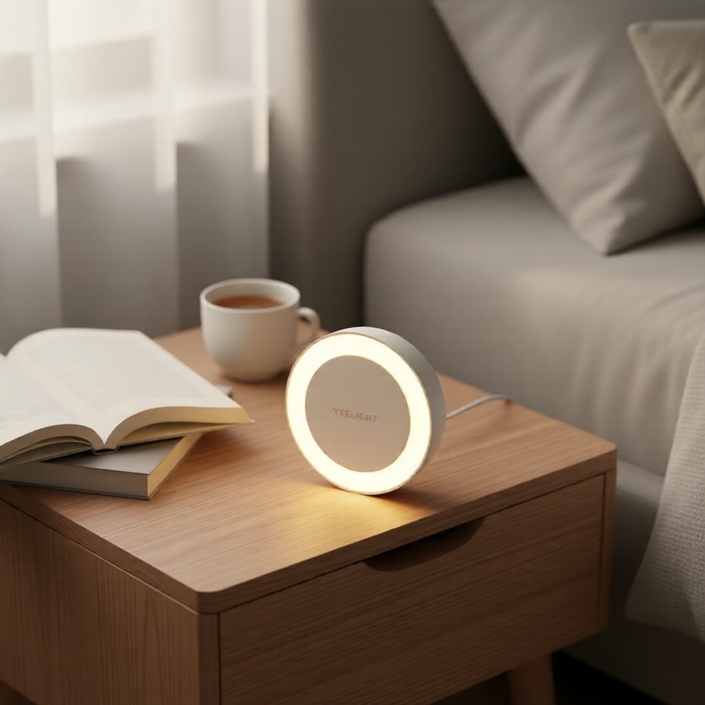 Yeelight Jelly3 แสงขาวนวล 2200K-2800K กําลังไฟ 0.5W ไฟกลางคืนเซนเซอร์ตรวจจับการเคลื่อนไหวแบบเสียบปลั