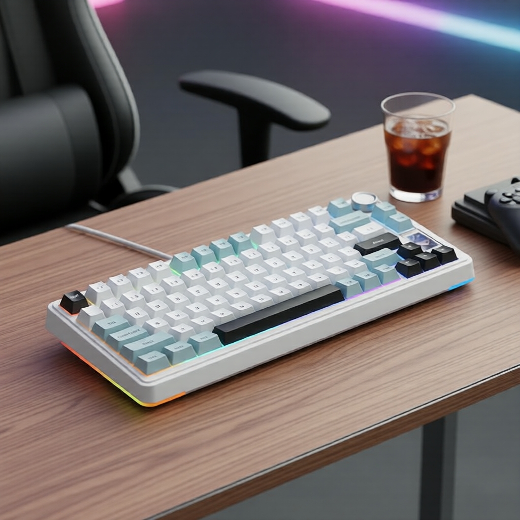 คีย์บอร์ดแมคคานิคอล AULA S75 Pro โหมด Tri-Mode, Hotswap RGB, 75% แบบ Gasket-Mounted ออกแบบตามหลักสรี