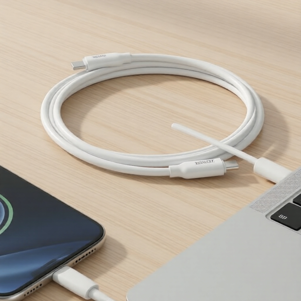 สายซิลิโคนถัก ZEALOT XC007 USB-C to USB-C 1 ม. รองรับชาร์จเร็วและโอนข้อมูล 45W PD 3A