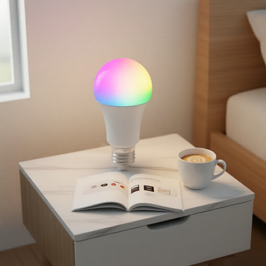 หลอดไฟอัจฉริยะ Ewelink E27 หลอดไฟ LED อัจฉริยะ WiFi RGB รองรับการทํางานร่วมกับ Google Home, Alexa แล