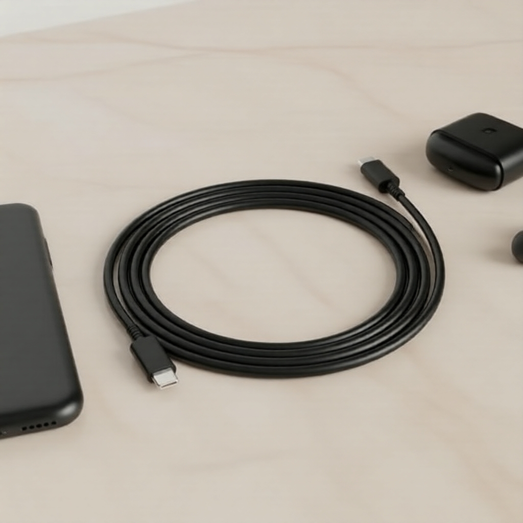สายชาร์จเร็ว 5A USB-C เป็น USB-C ยาว 1.8 เมตร สําหรับ Samsung Galaxy และ Note