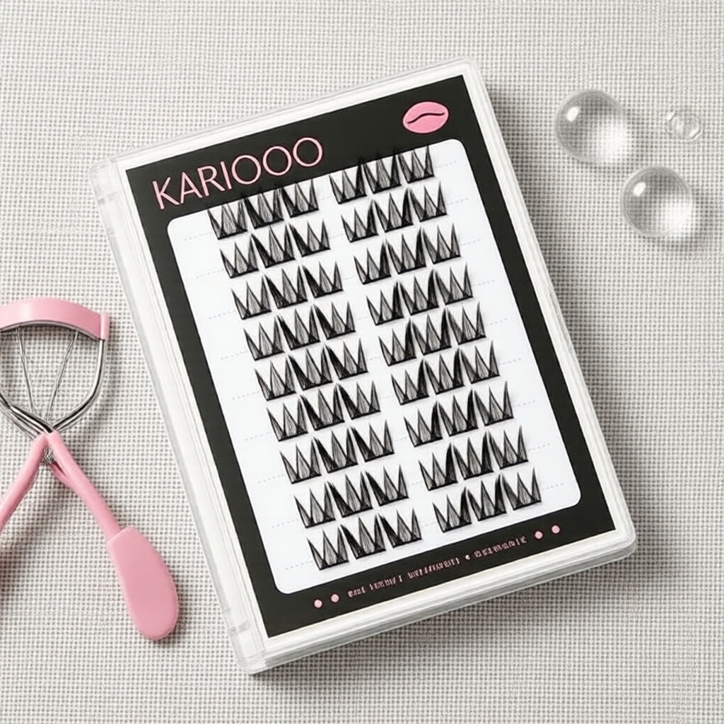 ขนตาแบบติดกาวในตัวรุ่น KA60-KA68 ทรงตาแมว 3.0 – แผ่ขยายอย่างเป็นธรรมชาติ, ติดง่าย, ใช้ซ้ําได้หลายครั