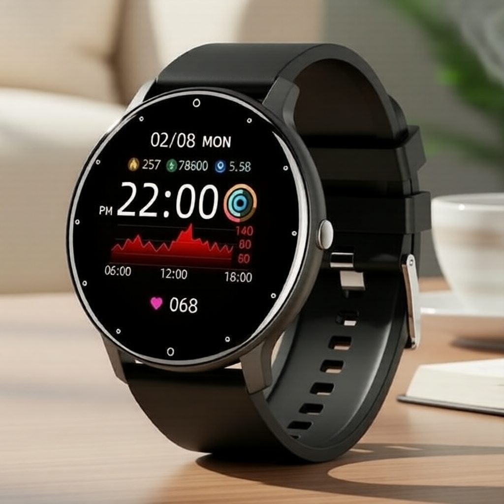 ZL02 Smartwatch Mens Womens - สินค้ามาใหม่ 2026 เครื่องวัดออกกําลังกายกันน้ํา