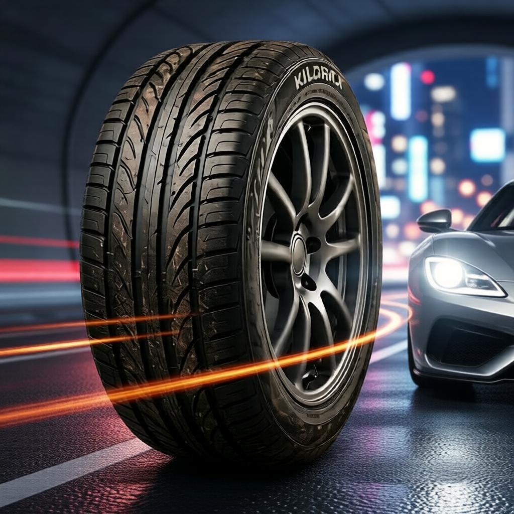 KILOARX ยางลุยทุกรอบด้าน 265/60R18 8 ชั้นผ้าใบ, เกาะถนนหนึบ, ประหยัดน้ํามัน
