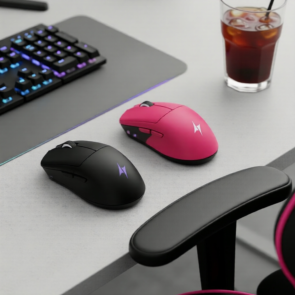 เมาส์เกมมิ่งมีสายน้ําหนักเบา ATK GEAR Dragonfly A9 สําหรับอีสปอร์ต