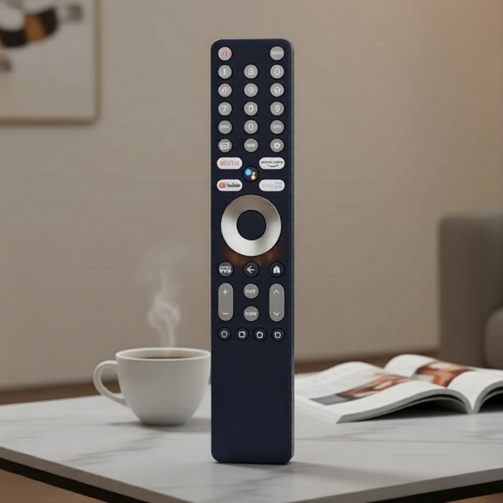 รีโมทเสียงสําหรับ NETFLIX/YouTube 4K QLED TV รุ่น L55M7-Q2ME, L65M7-Q2ME, XMRM-ML