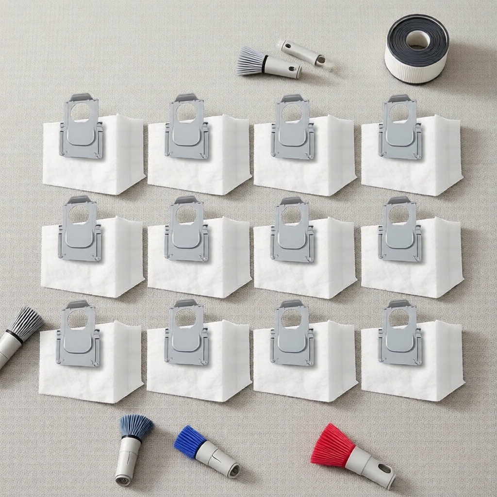 ถุงเก็บฝุ่นสําหรับ Roborock S8 Pro Ultra, S7 MaxV Ultra, R Q7 Max+, Q8 Max+ เครื่องดูดฝุ่นที่รองรับ