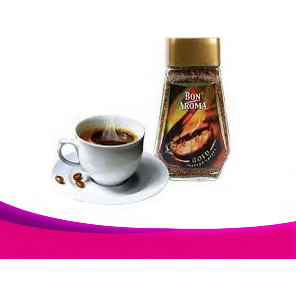 Bon Aroma โกลด์ กาแฟสำเร็จรูป 100 กรัม