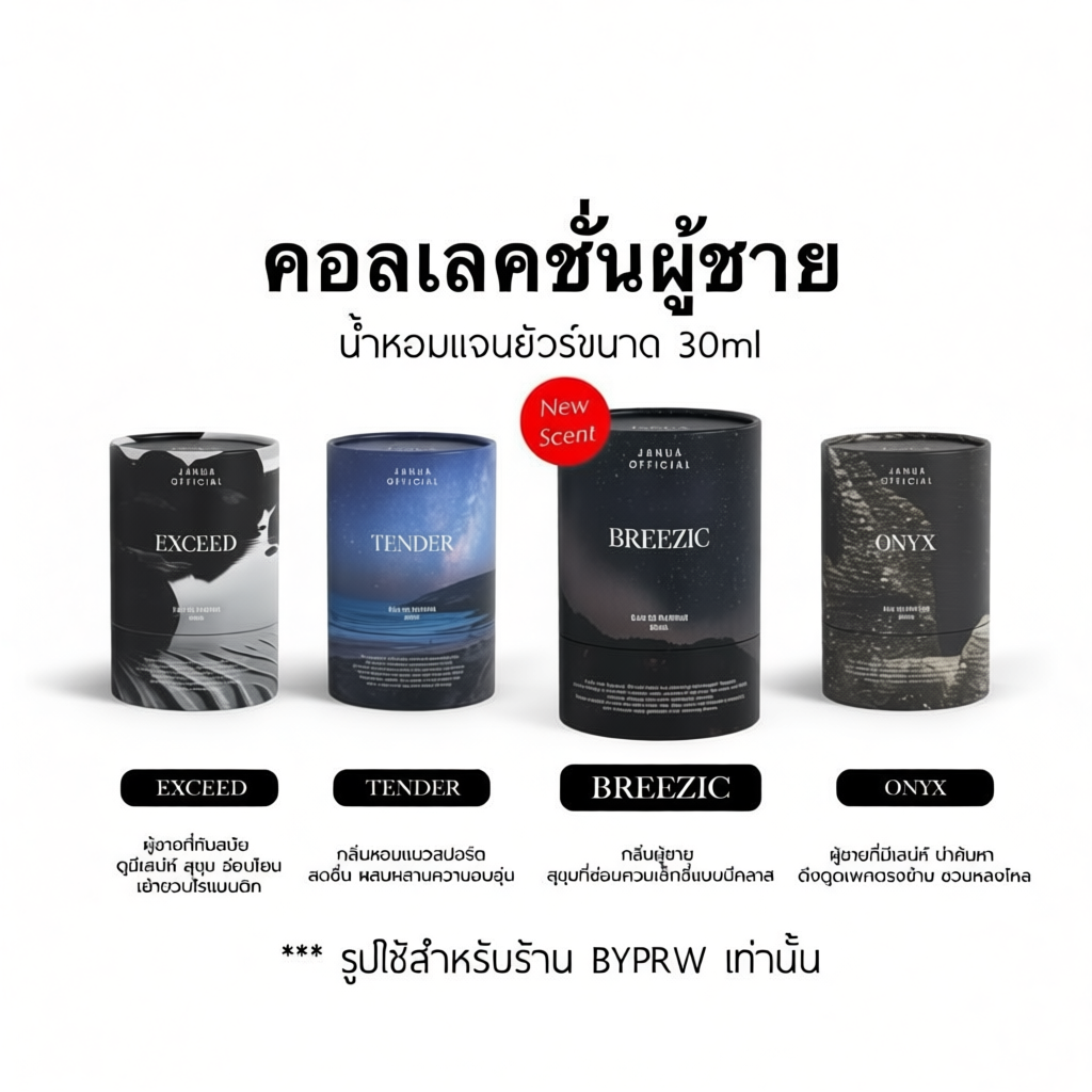 น้ำหอม Janua คอลเลคชั่นใหม่ น้ำหอมแจนยัวร์สำหรับผู้ชาย