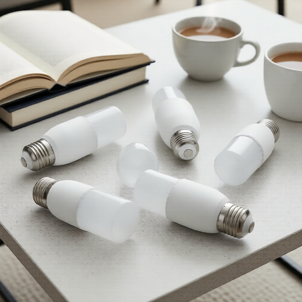 หลอดไฟแอลอีดี 9W 13W E27 ขั้ว E27 รับประกัน 1 ปี ใช้แทนหลอดที่เสีย