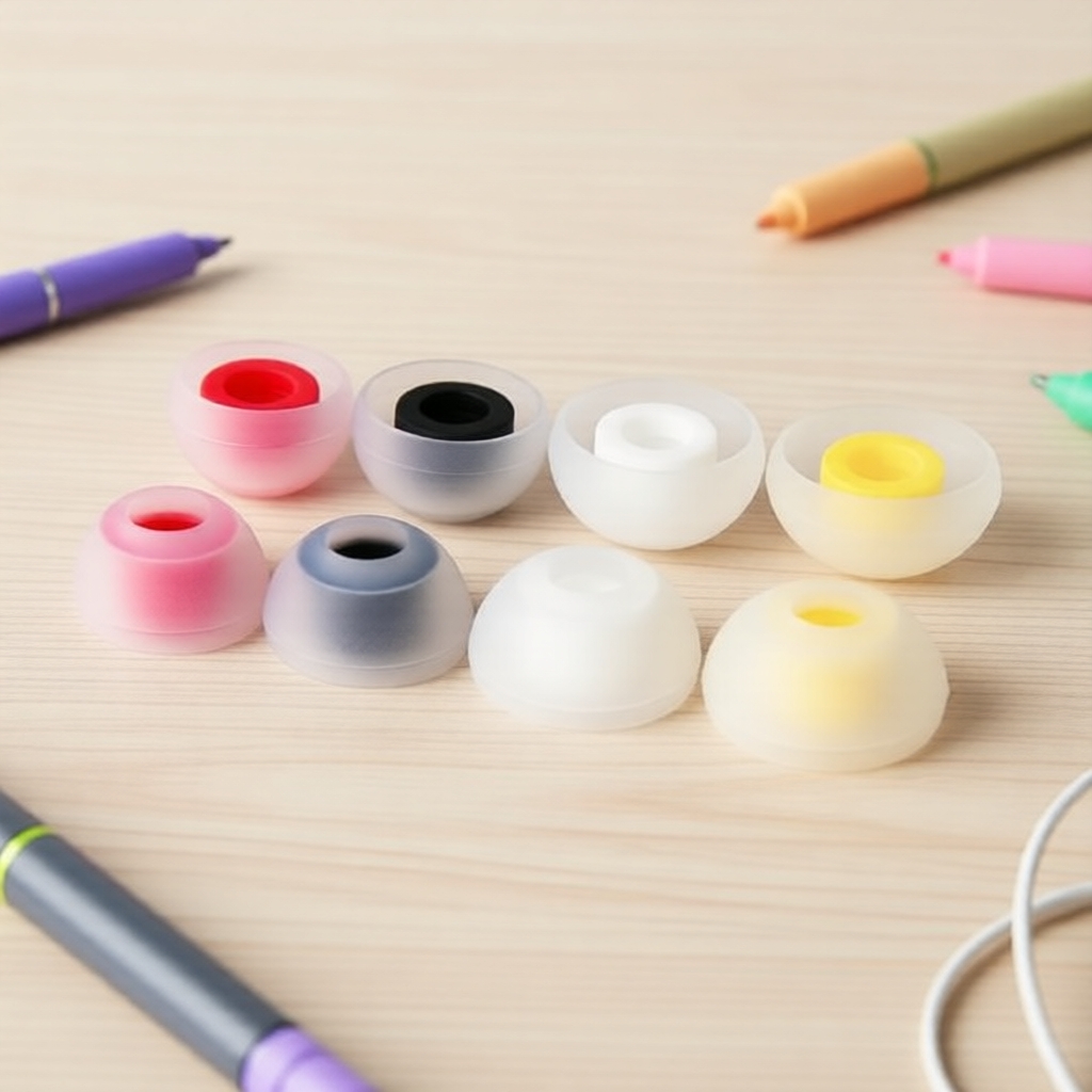 KBEAR 07 5 คู่ ซิลิโคนอ่อนสําหรับหูฟังแบบเสียบหู KZ ZS10 Pro X ZSN Pro ZST