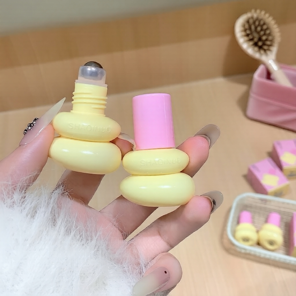 SHAQINUO น้ํามันริมฝีปากบํารุงที่มีวิตามินอี เซรั่มเพื่อบํารุงริมฝีปากให้เนียนนุ่มและลดริ้วรอยร่องลึ