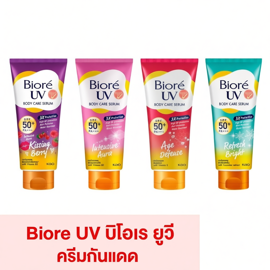 Biore UV ครีมกันแดด ขนาด 50มล./150มล.